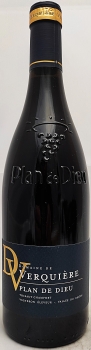 Domaine de Verquiere Plan de Dieu 2023, AOP Cotes du Rhone Villages, Rotwein, trocken, 0,75l